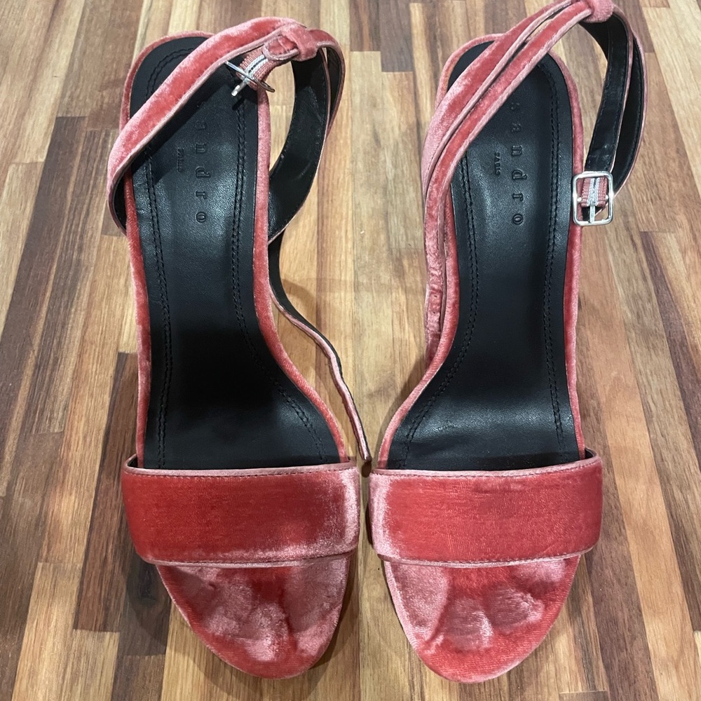 Sandro Pink Heels